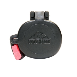 BUTLER CREEK "Traditional" Flip Open Eyepiece Scope Cover Black, #15, (Fits1.66x1.45/42.2x36.8mm)