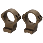 BROWNING Integrated XBOLT 1" Low BURNT BRONZE Scope Mounts