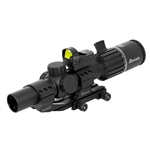 BURRIS RT6 1-6x24 (30mm Tube) Matte Burris RT-6 Rifle Scope Combo FastFire III & PEPR Mount w/ Ilum Ballistic AR Reticle