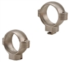BURRIS Signature (Dovetail front, Windage Adjustable Rear) Silver Medium 1 inch Rings