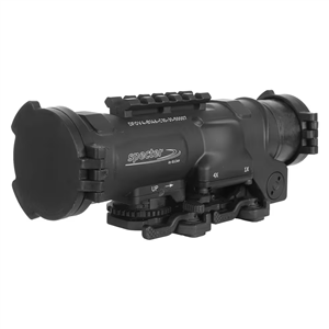 ELCAN SpecterDR 1x/4x Black Matte w/Flip Covers, ARD & A.R.M.S. Levers 5.56 BDC Reticle