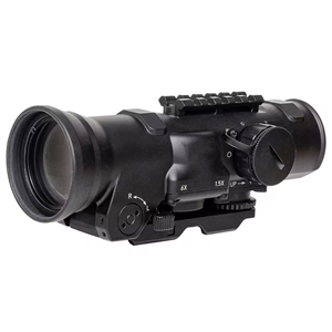 ELCAN SpecterDR 1.5x/6x Black Matte w/Flip Covers, ARD & A.R.M.S. Levers 7.62 BDC Reticle