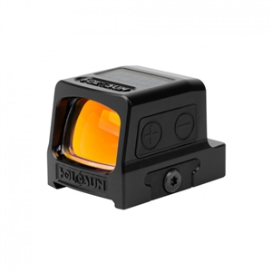 HOLOSUN MINI ENCLOSED REFLEX SIGHT - TITANIUM, 32 MOA CIRCLE & 2 MOA DOT, GREEN RETICLE
