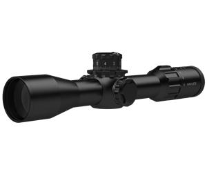 Kahles K328i 3.5-28x50mm CCW DLR-SKMR & Riflescope Right Side Windage