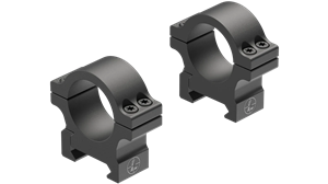 Leupold Open Range Cross-Slot 1" Low Matte Rings