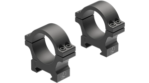 Leupold Open Range Cross-Slot 30mm Low Matte Rings
