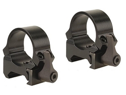 LEUPOLD Quick Release Weaver Style 1-inch, Low, Gloss Rings #174064