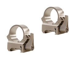 LEUPOLD Quick Release Weaver Style 1-inch, Medium, Silver Rings