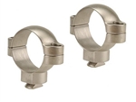 LEUPOLD Dual Dovetail 30mm, High, Silver Rings