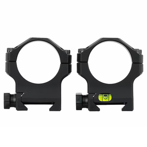 MDT Elite 30mm 1.25" High Black Matte (6 Bolt) Scope Rings