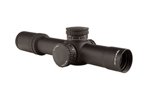 Trijicon AccuPower® 1-8x28 Riflescope MIL Segmented Circle Crosshair w/Red LED, 34mm Tube