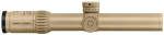 SCHMIDT & BENDER Police Marksman II 1-8x24 ShortDot CC SFP (CCW) 1 cm/.1 Mil (FlashDot Illuminated) (30mm Tube) (RAL8000)