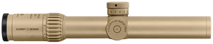 SCHMIDT & BENDER Police Marksman II 1-8x24 ShortDot CC SFP (CCW) 1 cm/.1 Mil (FlashDot Illuminated) (30mm Tube) (RAL8000)
