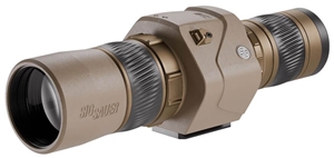 Sig Sauer OSCAR6 16-32X60mm Compact Spotting Scope w Image Stabilization, HDX Pro Lens, FDE Finish