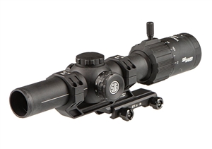 Sig Sauer TANGO MSR FFP 1-6x24mm MSR FFP BDC6 Riflescope w/Cantilever 30mm ALPHA-MSR w/ Mount