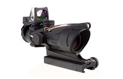 4x32 ACOG Dual Illuminated Red Crosshair .223 Reticle with 7.0 MOA RMR®