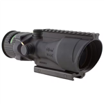 TRIJICON ACOG 6x48mm BAC,Thumbscrew Mount, Tritium Illuminated Green Chevron .308 / 7.62 Ballistic Reticle with TA75 Adapter