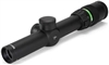 TRIJICON Accupoint 1-4x24mm Matte (30mm tube) IL Green Triangle -- SHOP DEMO