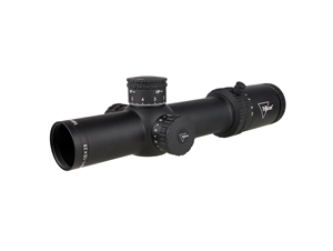Trijicon Credo 1-10x28mm FFP Red/Green MRAD Segmented Circle 34mm Matte Blk Riflescope w/Exposed Elevation Adjuster & Return to Zero
