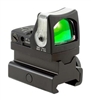 TRIJICON RMR Dual Illuminated 9.0 MOA Amber Dot Sight with RM34 Picatinny Rail Mount (high)