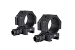 Trijicon SCOPE RINGS W/ Q-LOC - BLACK, LOW, FITS 34MM TUBES, 1"H