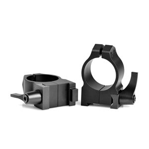 Warne Maxima 1 inch CZ 550, QD, Med Matte Rings