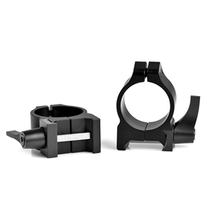 Warne Maxima Quick Detach, 1 inch, Low Matte Rings
