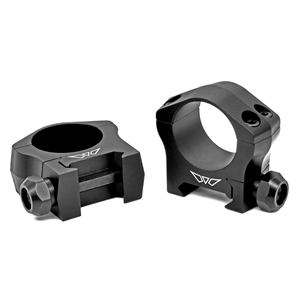 Warne Mountain Tech 1 inch, Low Matte Rings 7200M