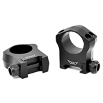 Warne Mountain Tech 1 inch, High Matte Rings 7202M
