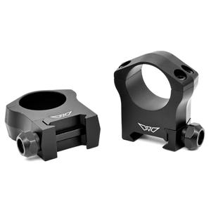 Warne Mountain Tech 1 inch, High Matte Rings 7202M