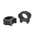 Warne HyperLite 1 inch, Low Matte Rings 8500M-