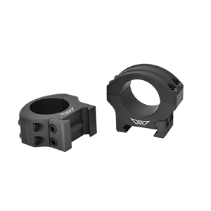 Warne HyperLite 1 inch, Low Matte Rings 8500M-