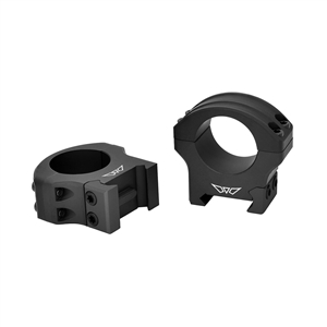 Warne HyperLite 1 inch, Medium Matte Rings 8501M