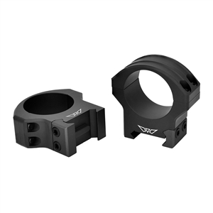 Warne HyperLite 30mm, Medium Matte Rings 8514M