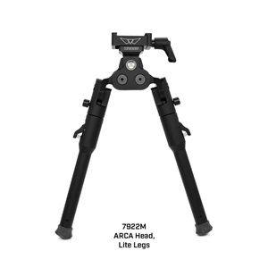 WARNE Skyline Pro Bipod Lite Bipod Legs Arca Interface #7922M