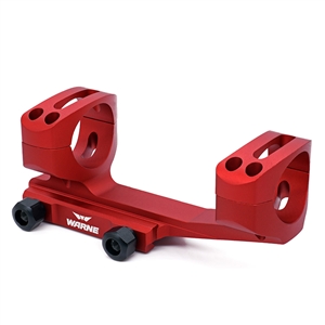 Warne Tactical Skelontinized Ext Gen2 MSR Mount 30mm Red