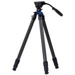 Zeiss Pro Series Universal Carbon Fiber-Tripod Kit, w/ 3-Sec Legs & FLUID HEAD