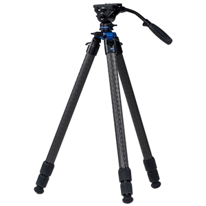 Zeiss Pro Series Universal Carbon Fiber-Tripod Kit, w/ 3-Sec Legs & FLUID HEAD
