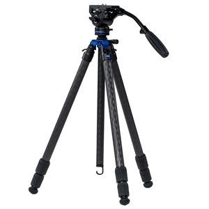 Zeiss Pro Series Lightweight Universal Carbon Fiber-Tripod Kit, w/ 3-Sec Legs & FLUID HEAD