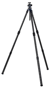 Zeiss Pro Series MAX-DUTY L Carbon Fiber-Tripod Kit w/ 3-Sec Legs & BALLHEAD L-55 (LOW PROFILE)
