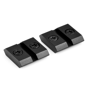 Zeiss Steel 2 Pc Savage Bolt Action Non-Accu-Trigger "Flat Back" (Long & Short Action) Matte Bases